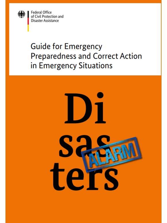Picture of the guide for emergency preparedness