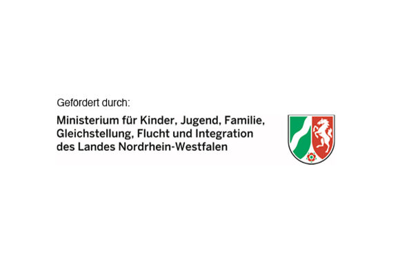 Logo Ministerium für Kinder, Jugend, Familie, Gleichstellung, Flucht und Integration des Landes Nordrhein-Westfalen