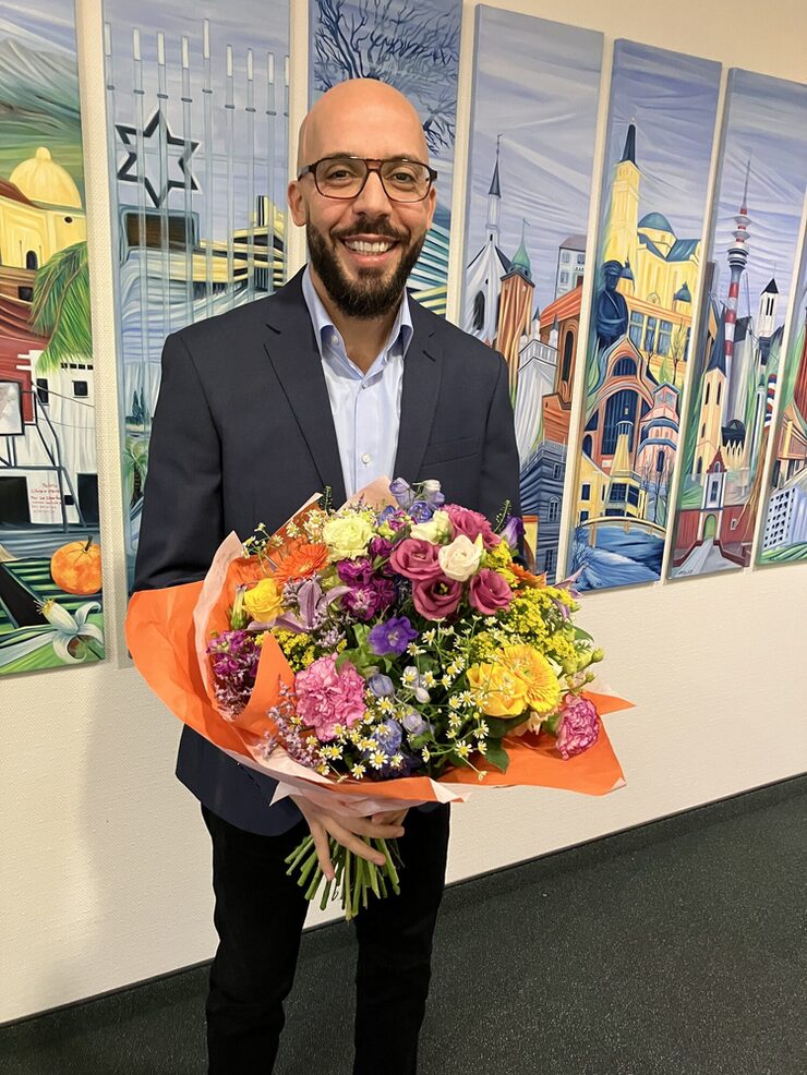 Nach der Wahl: der Erste Bürgermeister Mohammed Rifi