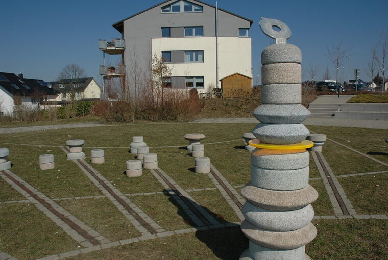 Sonnenuhr der Partnerstädte