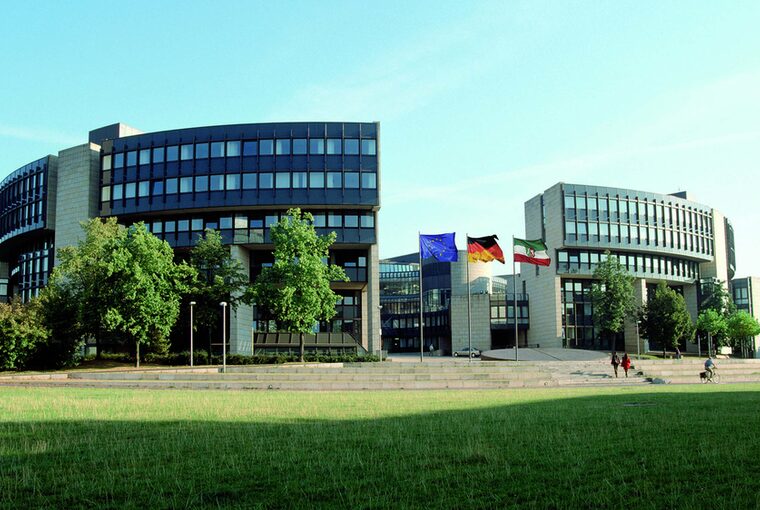 Das Landtagsgebäude in Düsseldorf.