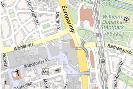 Stadtplan und Geobasisdaten