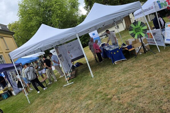 Leverkusener Europafest am Sonntag, 5. Juli, im Schlosspark Morsbroich