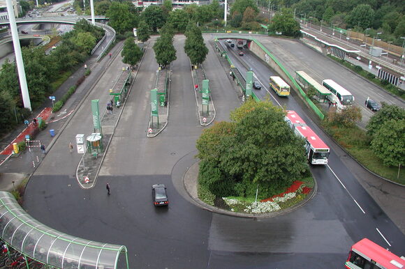 Zentraler Omnibusbahnhof vorher