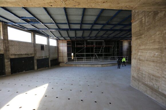 Die Festhalle Opladen von Innen