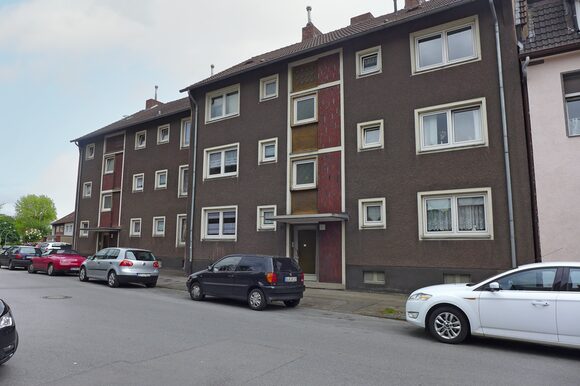 Hausfassade vor Sanierung