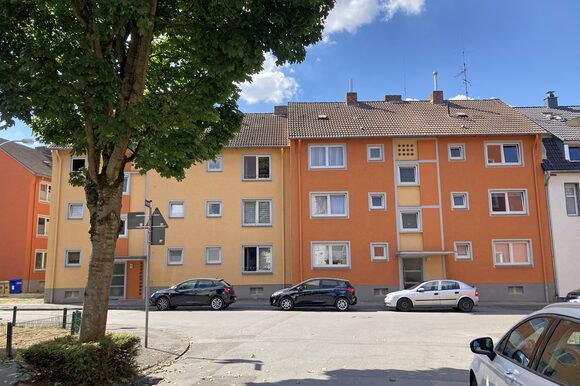 Hausfassade nach Sanierung