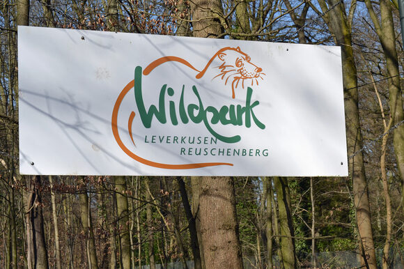 Schild Wildpark