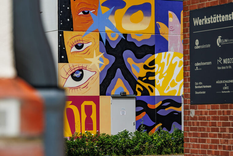 Graffiti Zonta Neue Bahnstadt