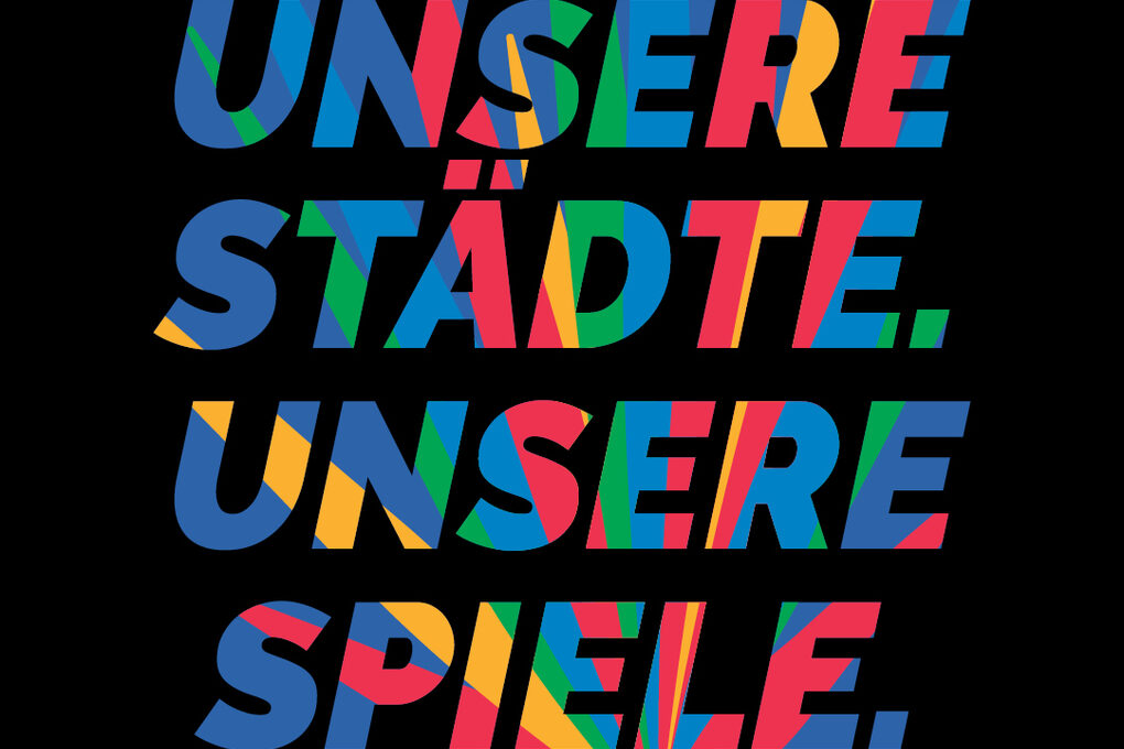 Logo Unsere Städte. Unsere Spiele