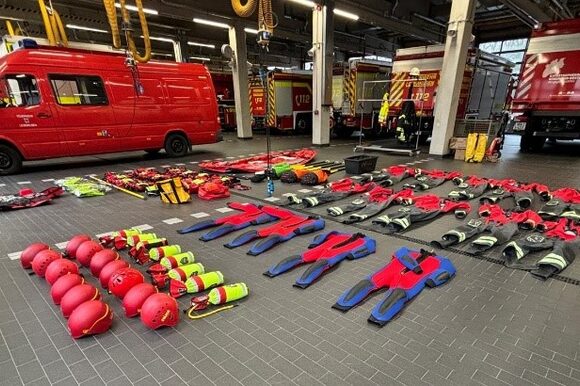 Ausstattung der Fachgruppe Wasserrettung-Tauchen