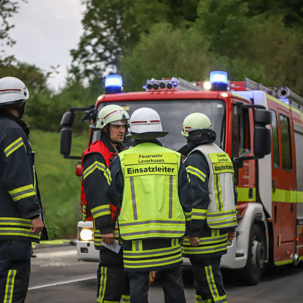 Führungskräfte an der Einsatzstelle