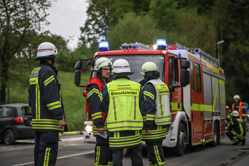 Führungskräfte an der Einsatzstelle