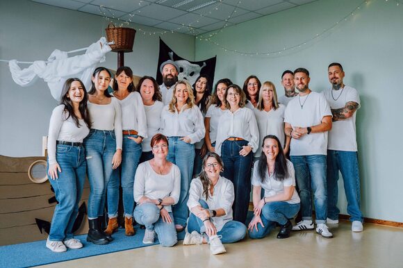 Team der Kita Stralsunder Str. 3 in Leverkusen