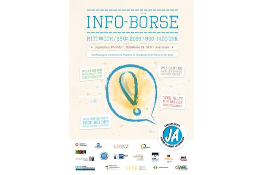 Plakat zur Infobörse